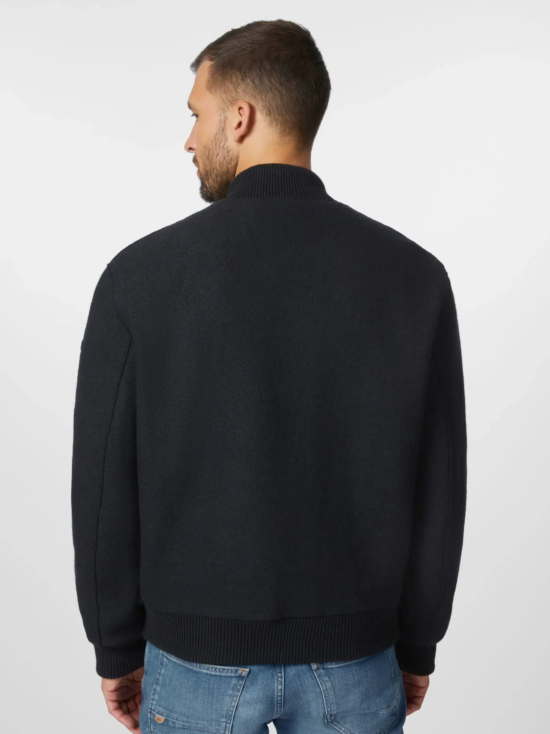 Herrenblouson Wolle