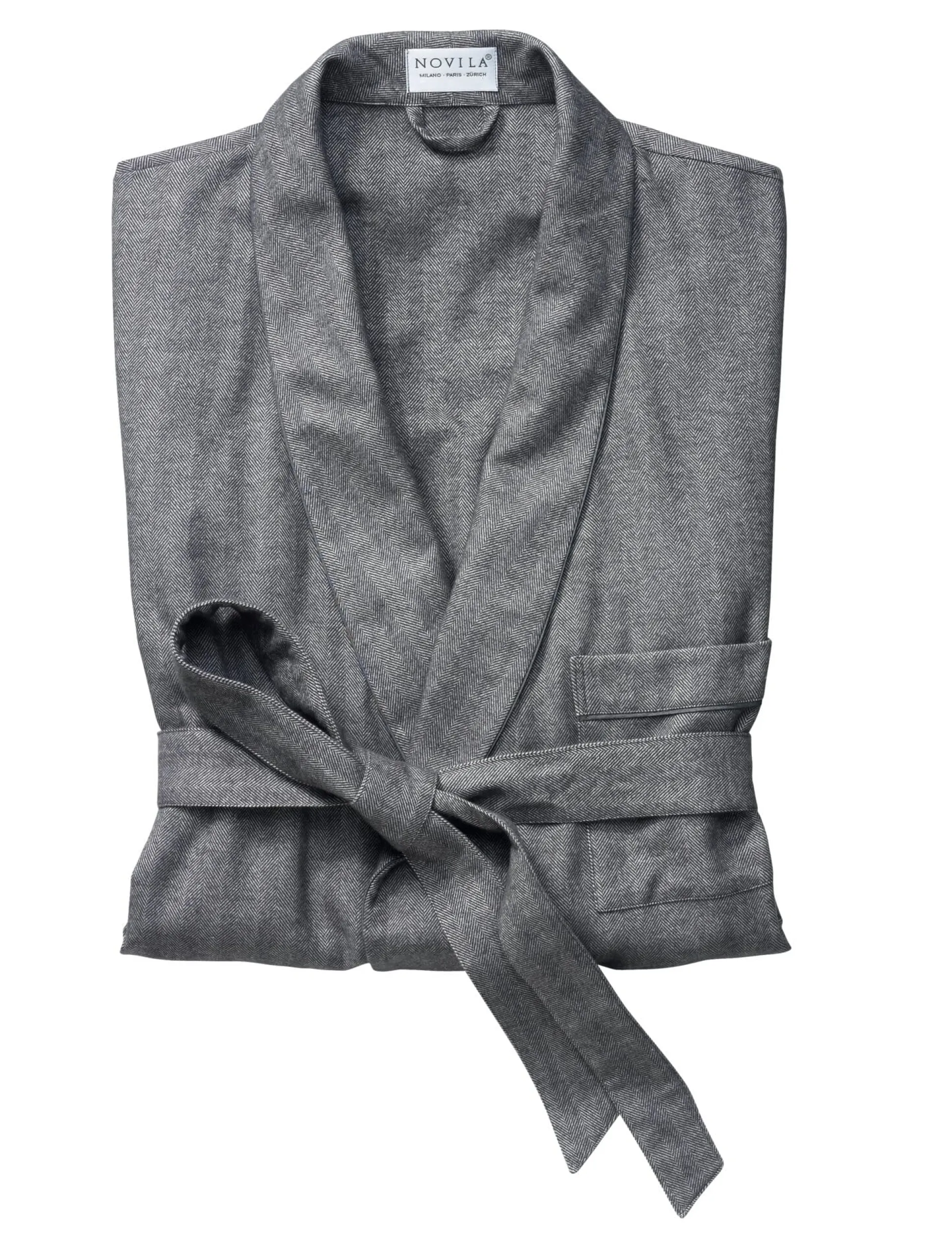 Herrenhausmantel Flanell