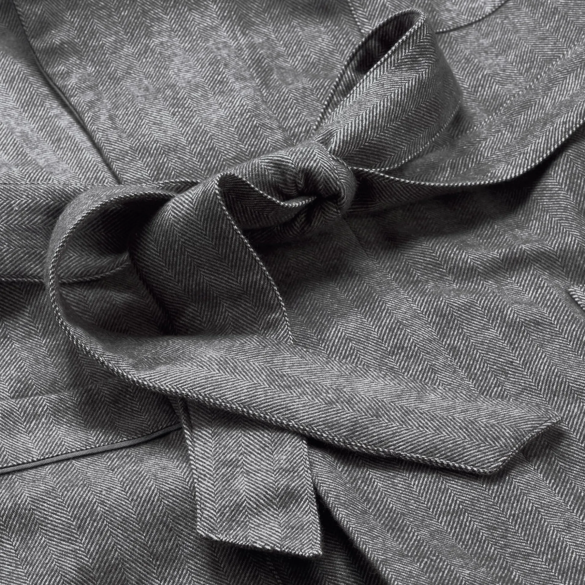 Herrenhausmantel Flanell