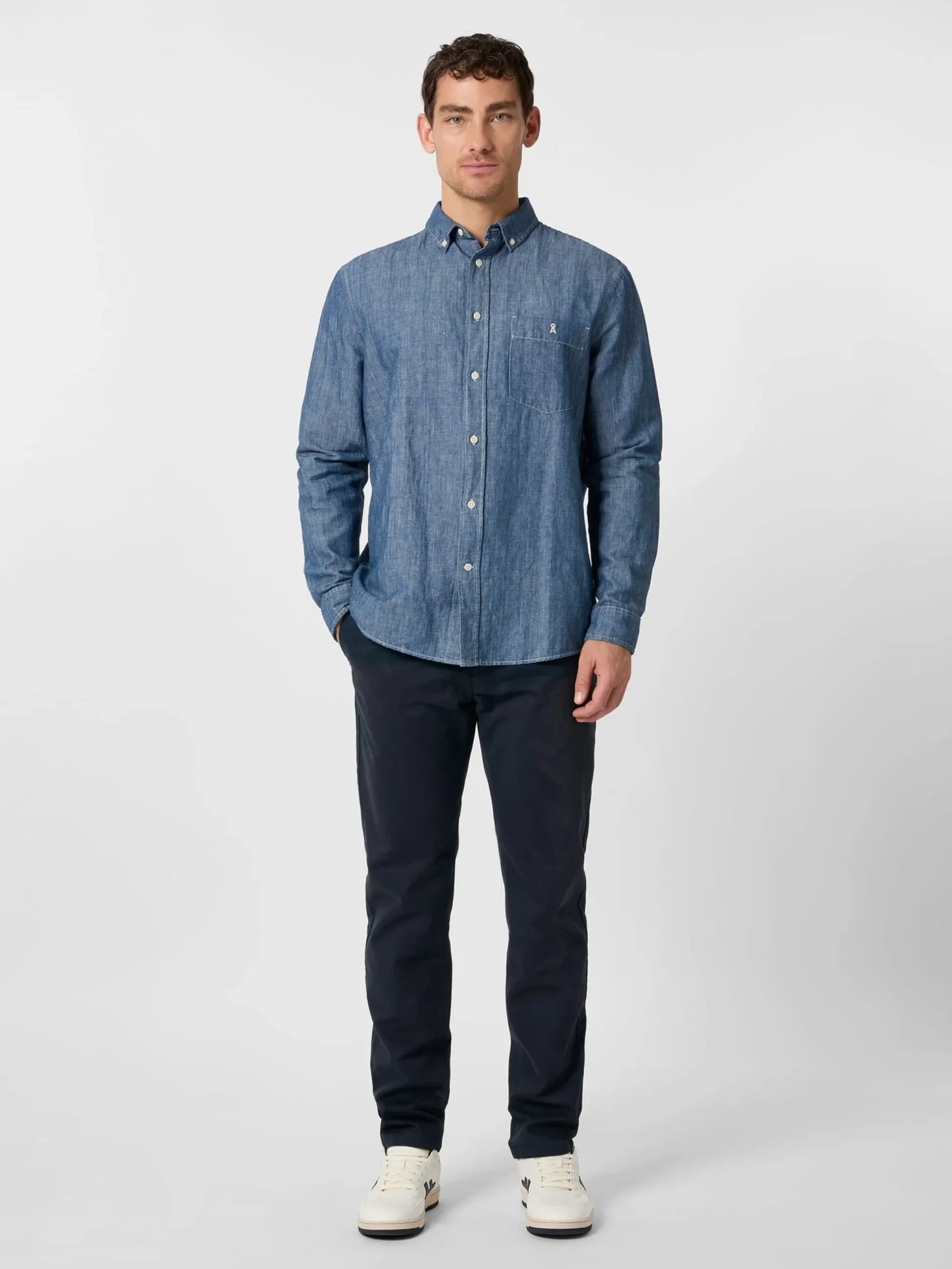 Herren-Jeanshemd