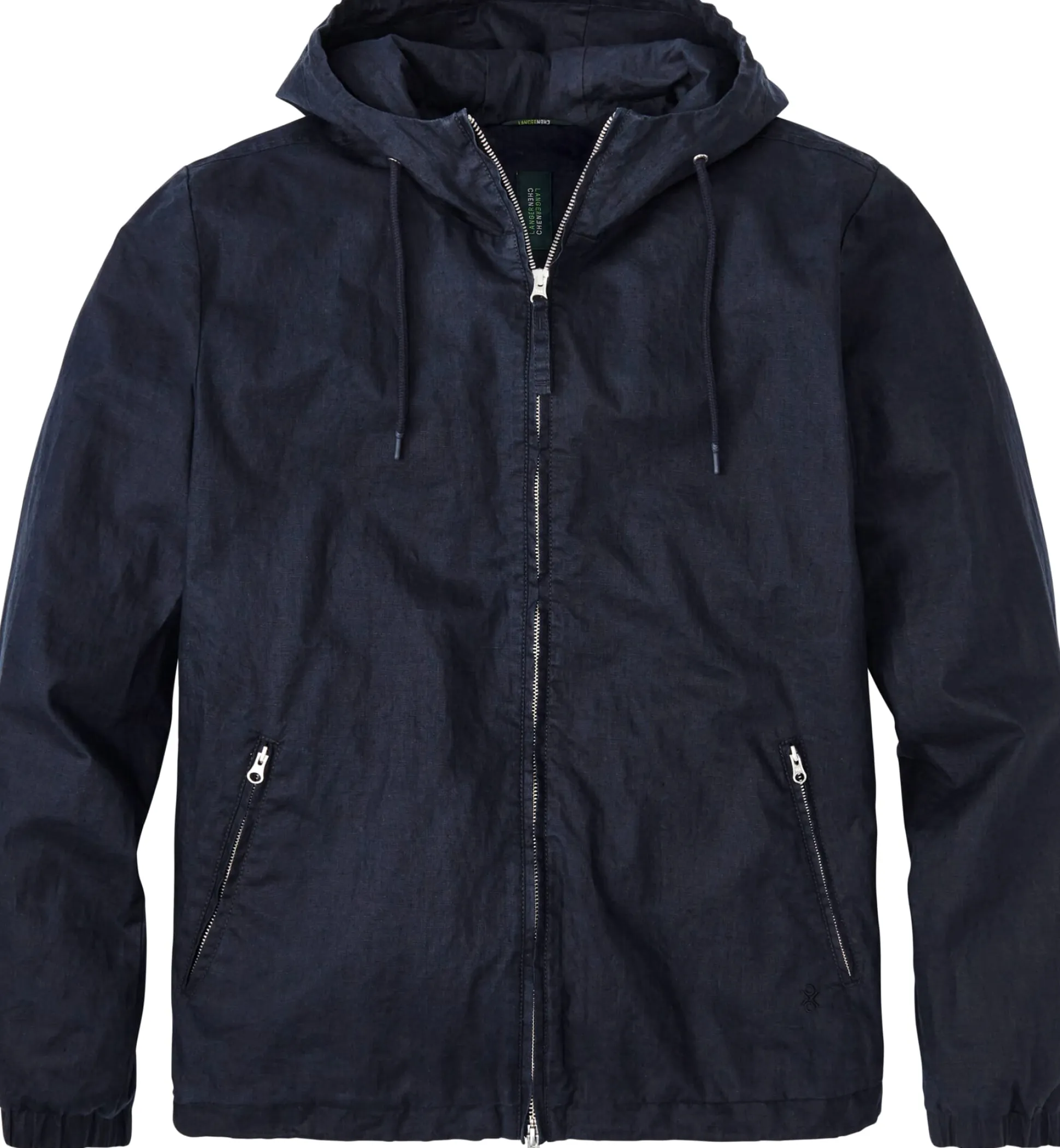 Herren-Kapuzenjacke Leinen
