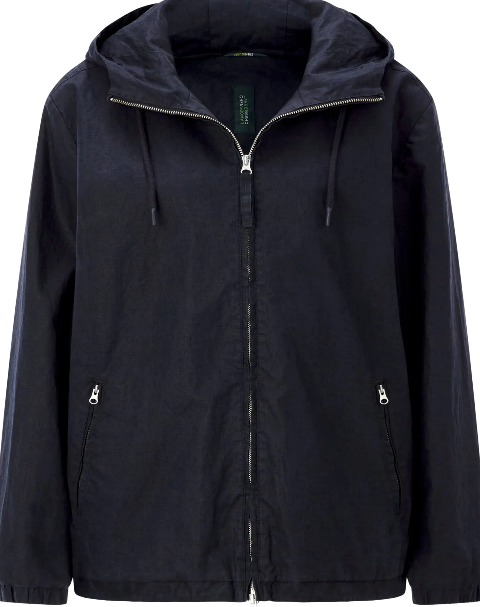 Herren-Kapuzenjacke Leinen