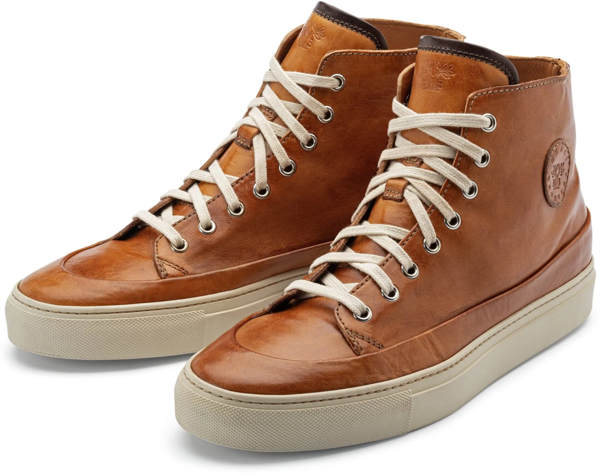 Herren-Leder-Schnürboot