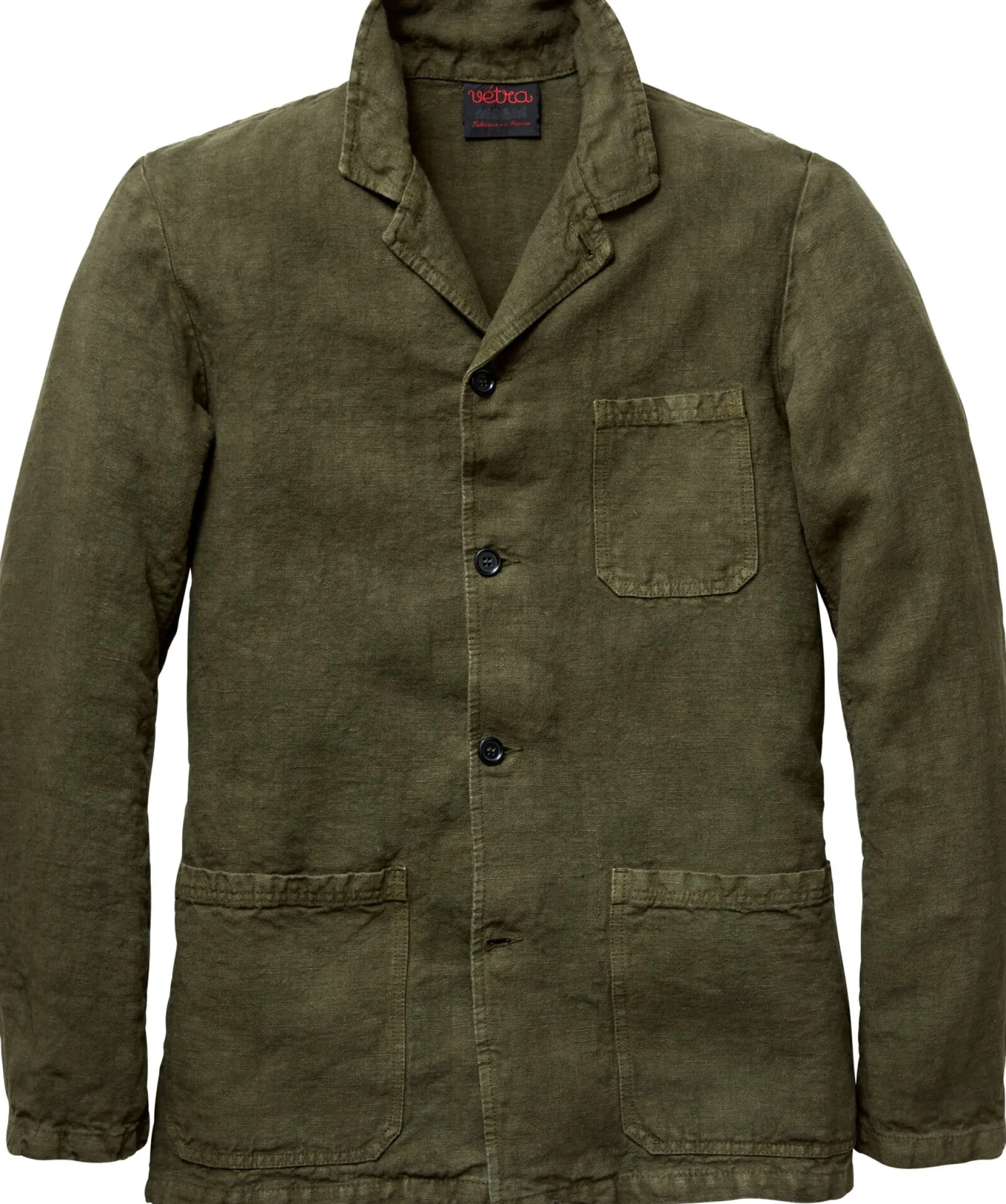Herren-Leinenjacke