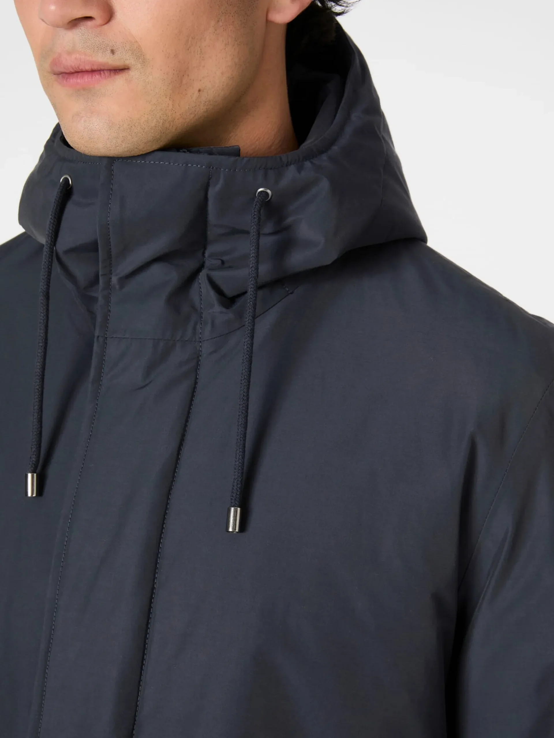 Herrenparka gefüttert