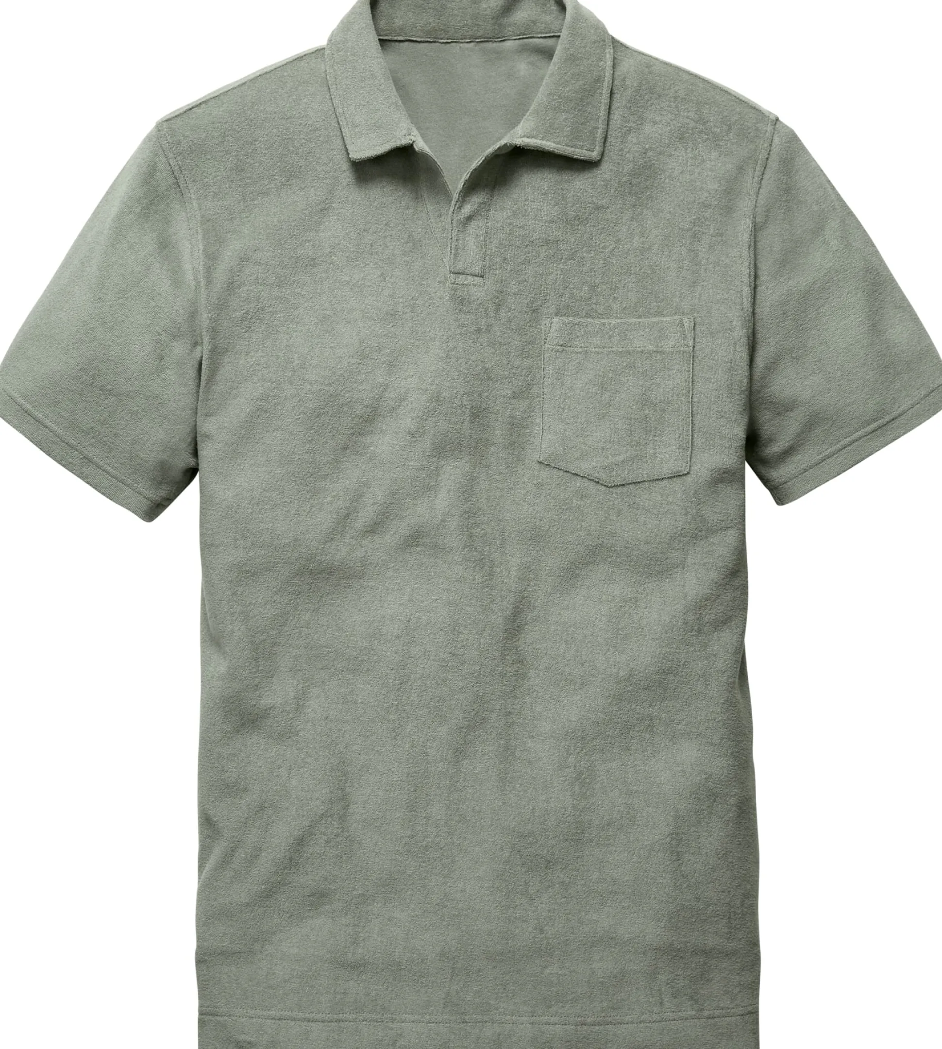 Herren-Poloshirt Frottee