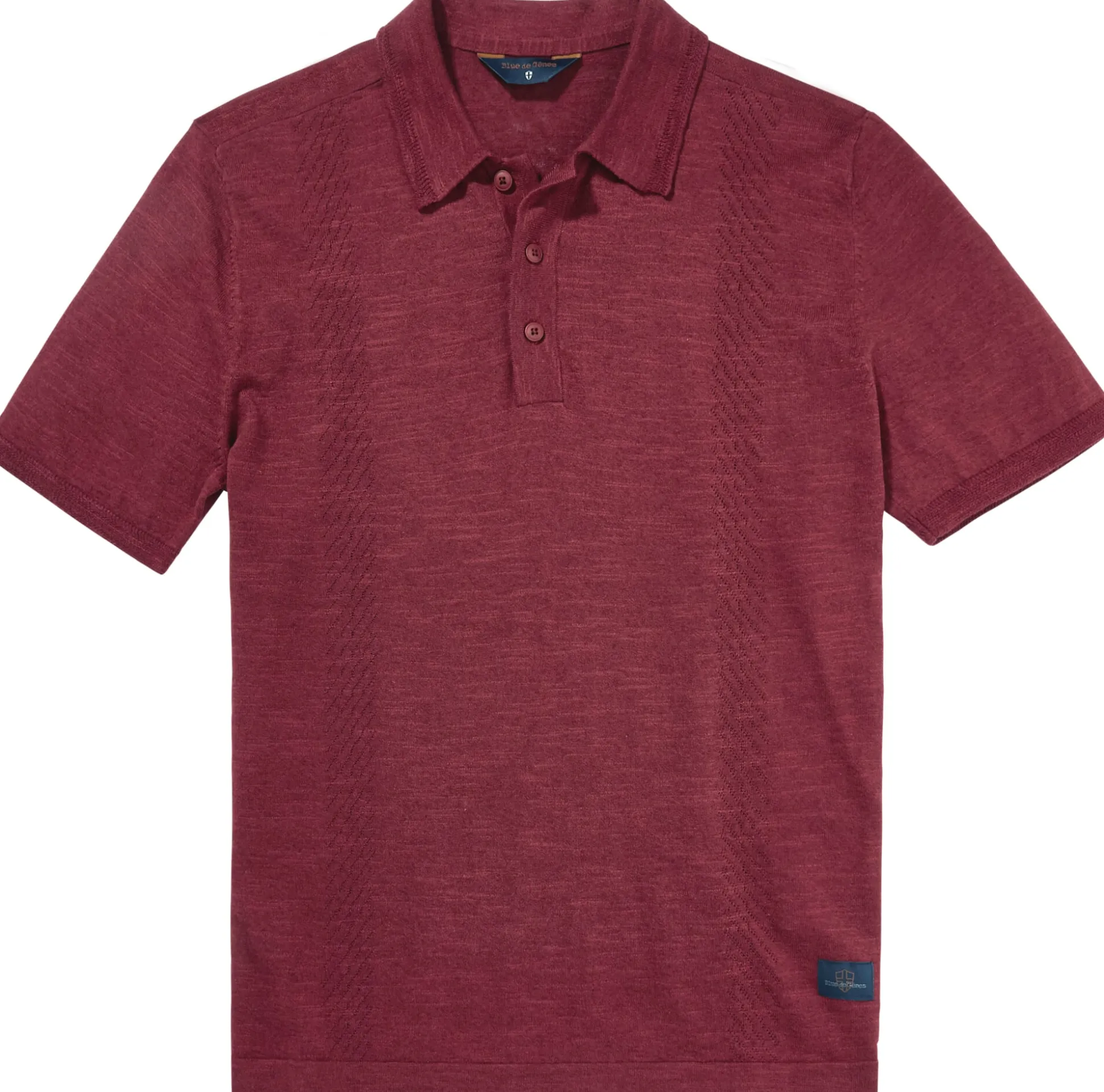 Herren-Poloshirt mit Muster