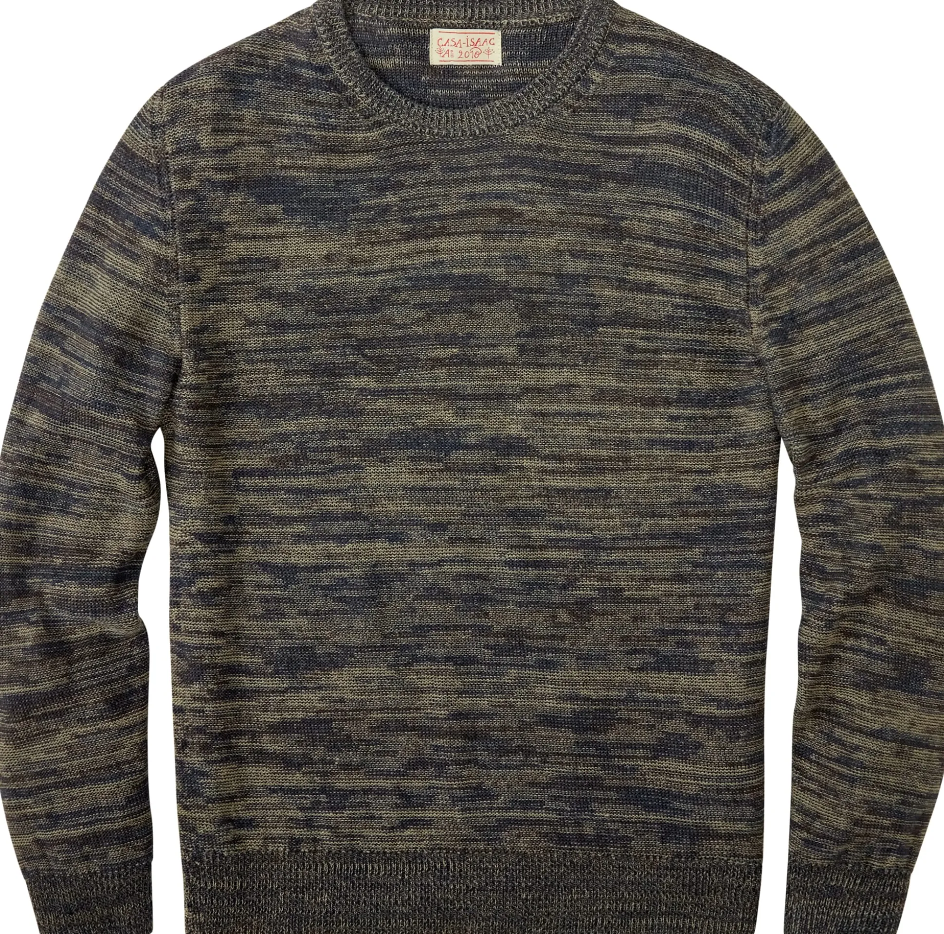 Herrenpullover Leinen
