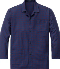 Herrenpyjama Flanell gemustert