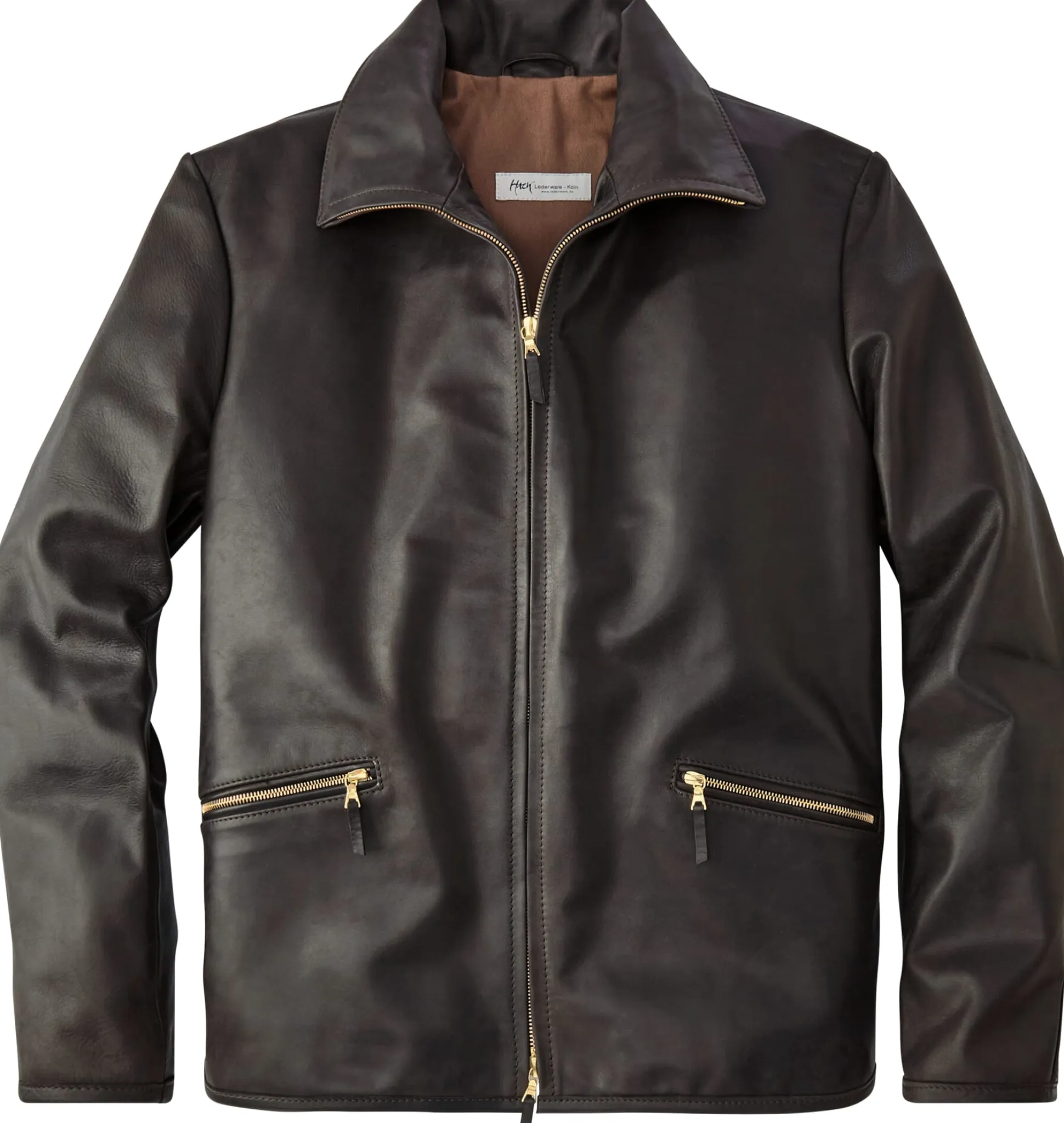 Herren-Roadsterjacke Pferdeleder