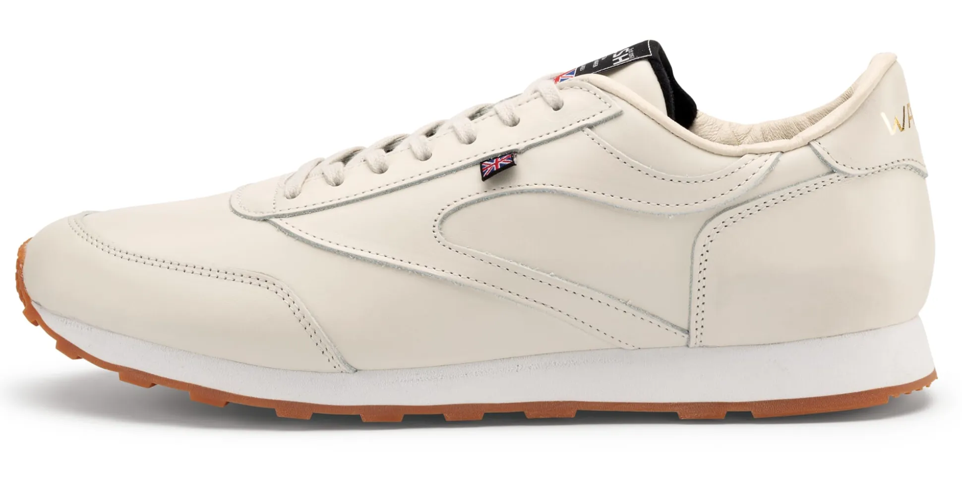 Herrensneaker Glattleder