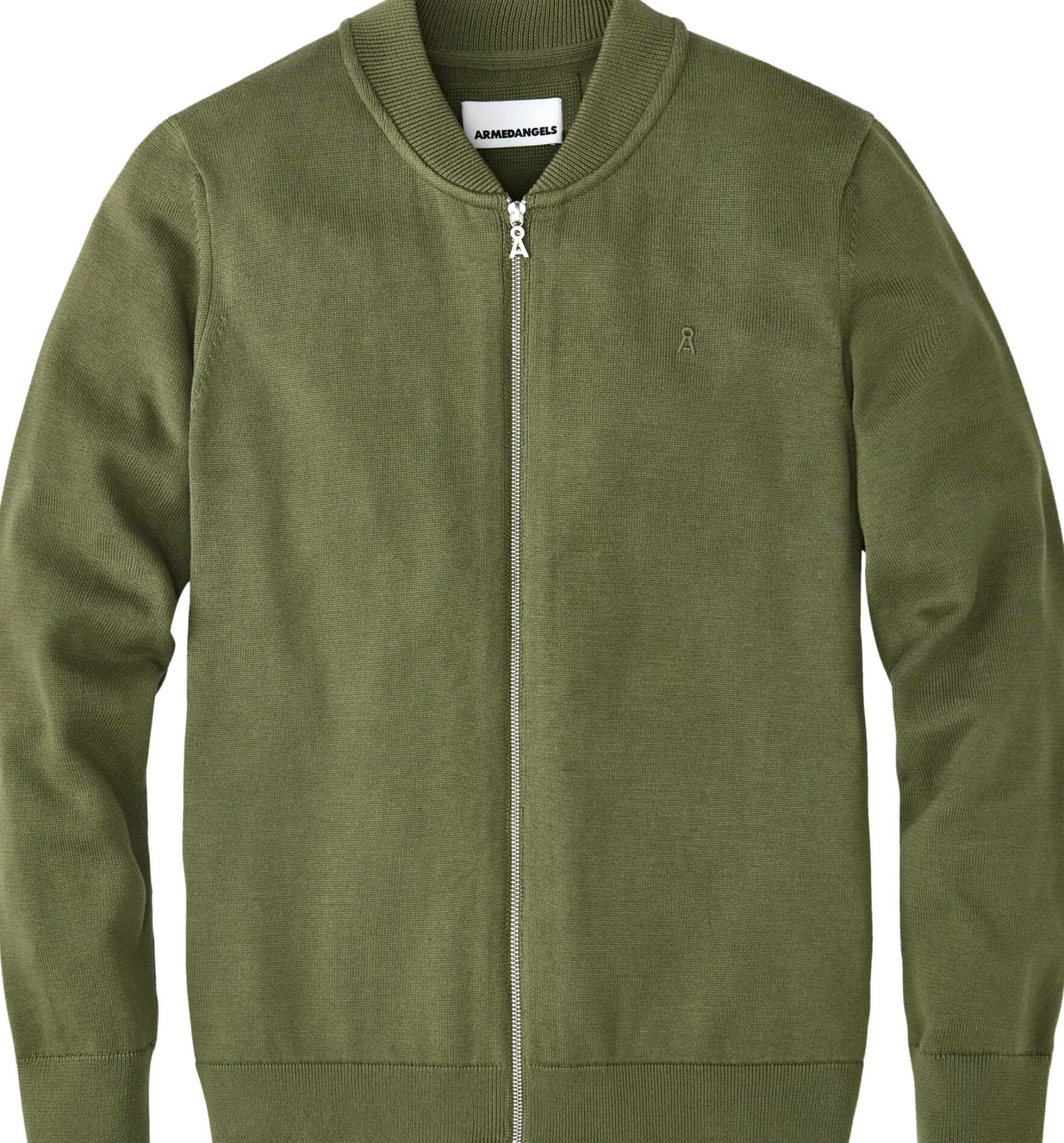 Herren-Strickjacke mit Zip