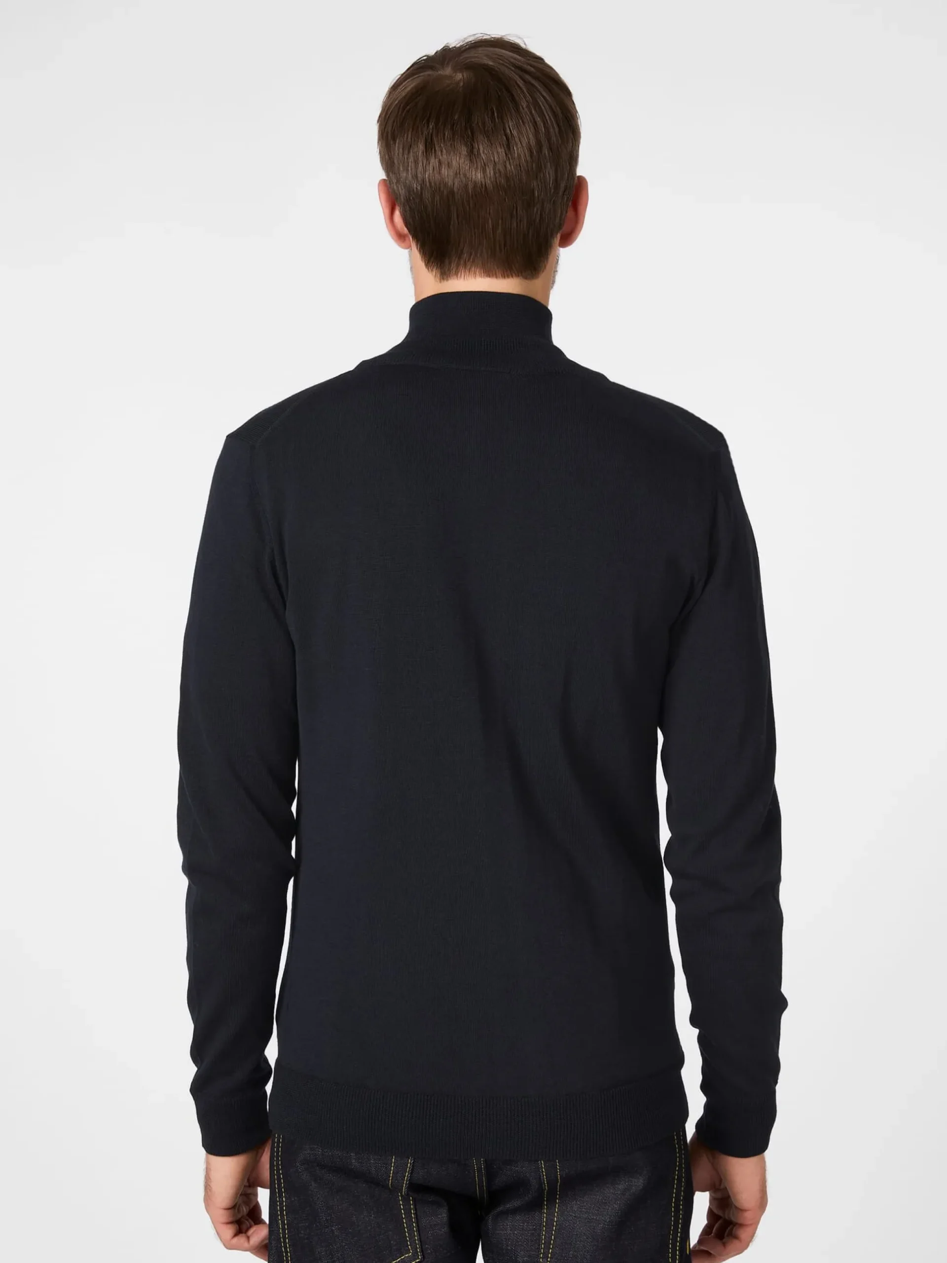 Herren-Strickjacke mit Zip