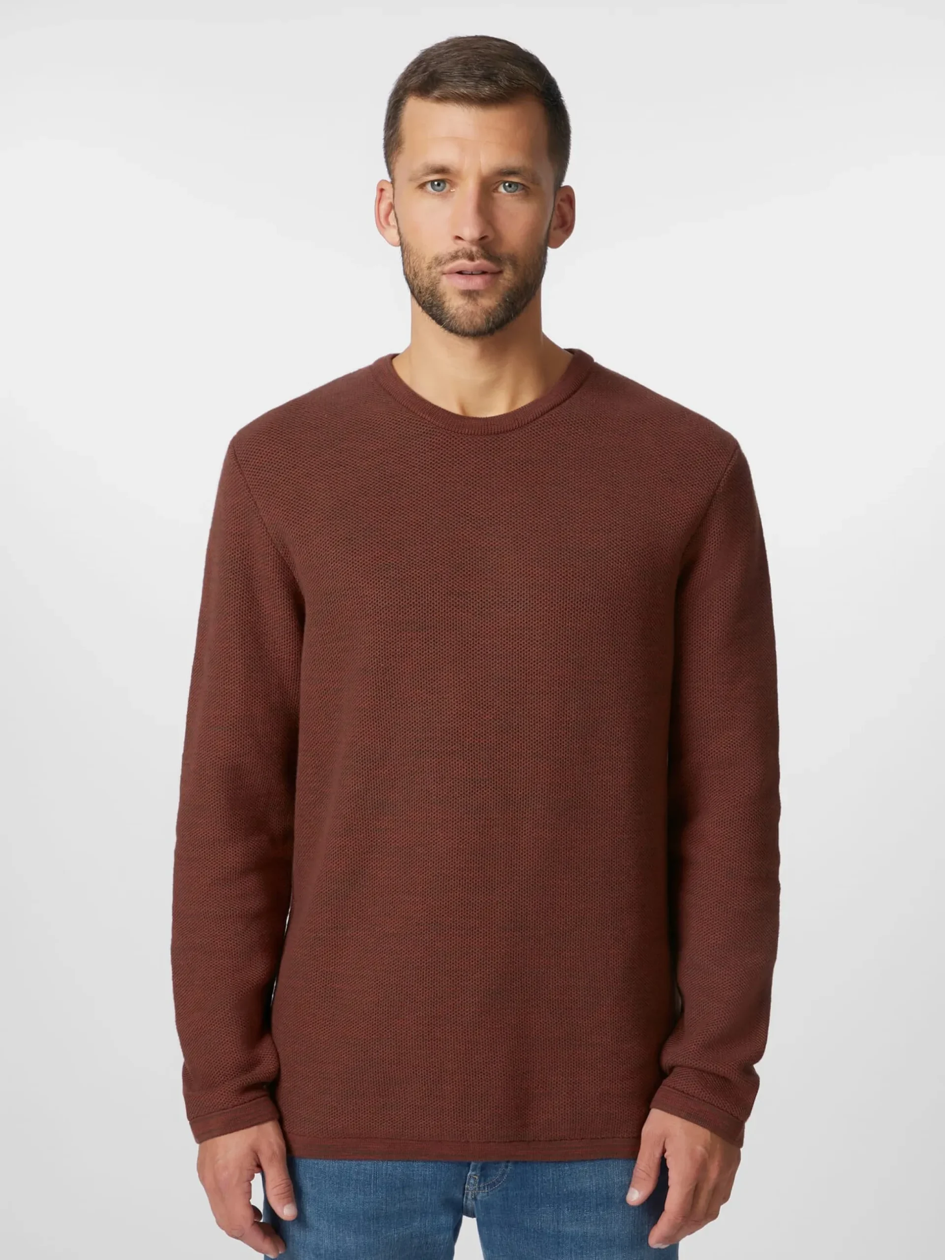 Herren-Strickpullover Baumwolle