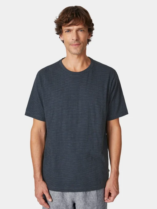 Herren-T-Shirt gestreift