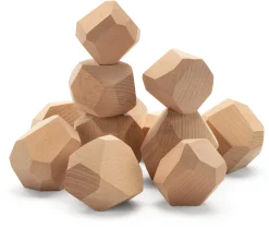 Holzbausteine Naturformen