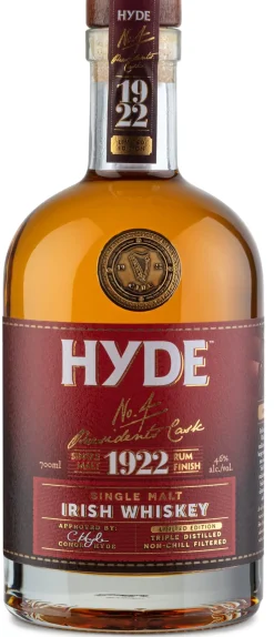 Hyde Single Malt Whiskey No. 4 – Rum Finish