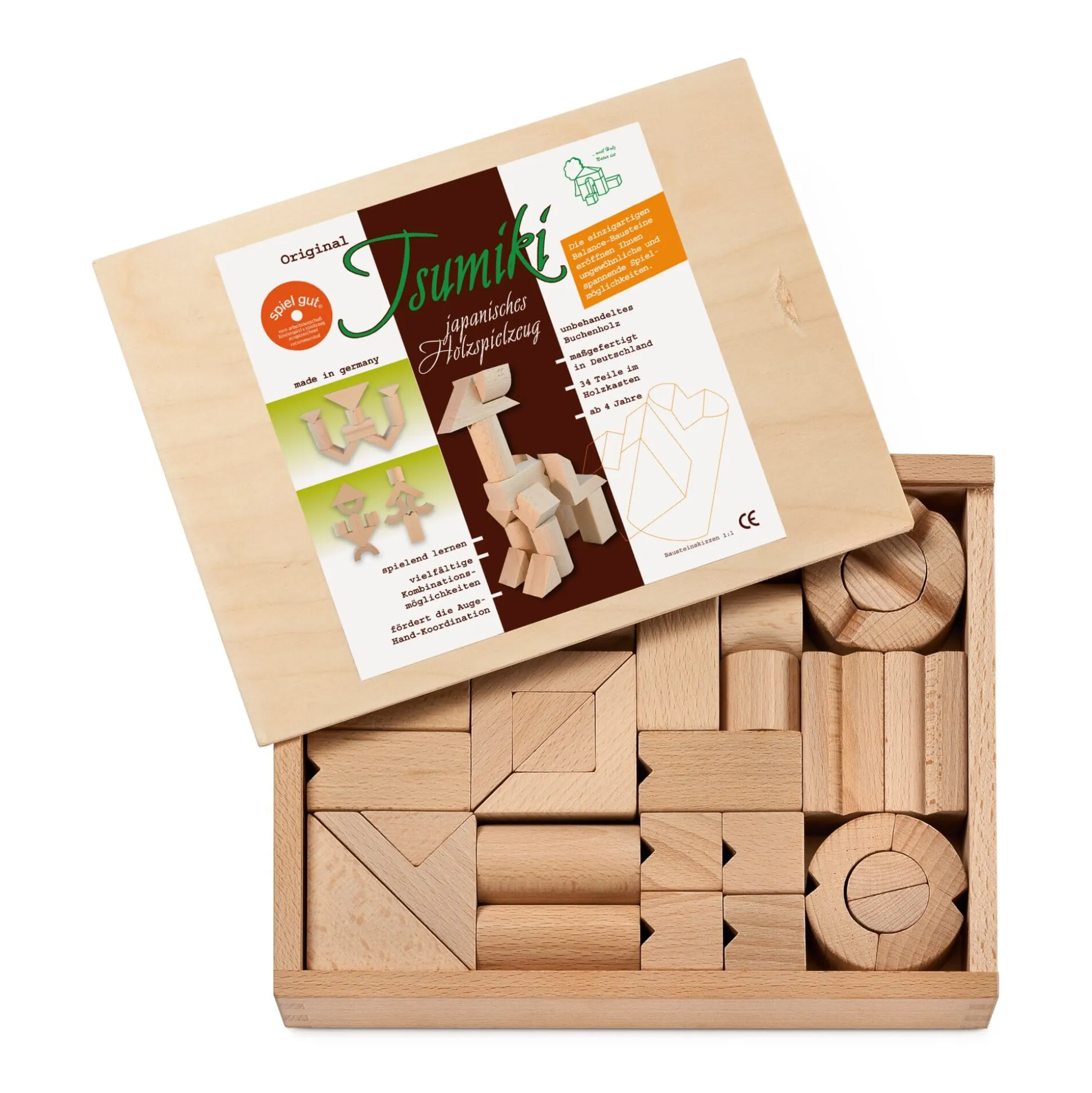 Japanischer Holzbaukasten