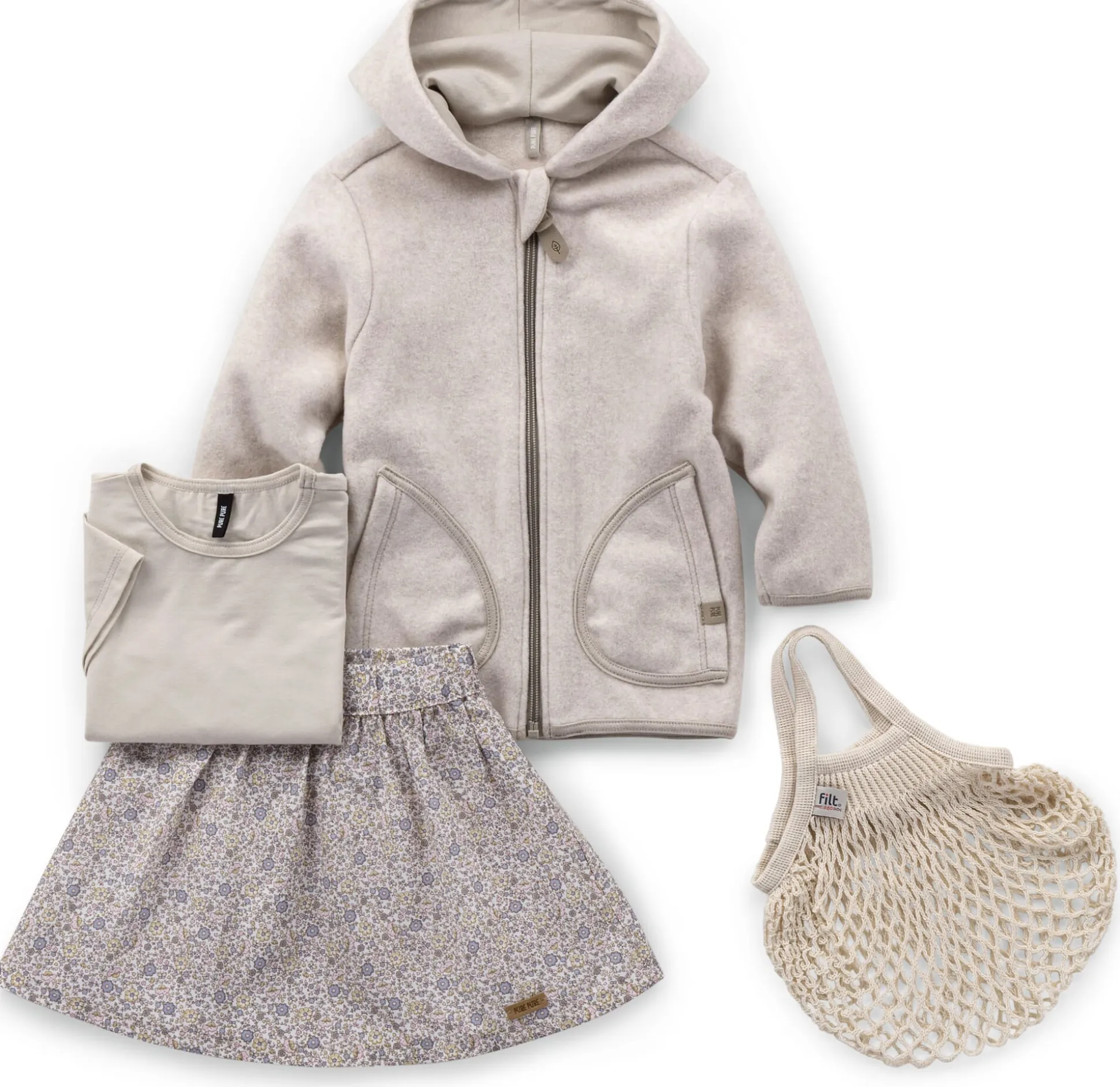 Kinder-Jacke Baumwollfleece