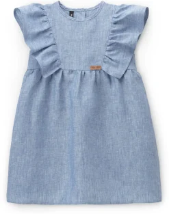 Kinder-Kleid Leinen