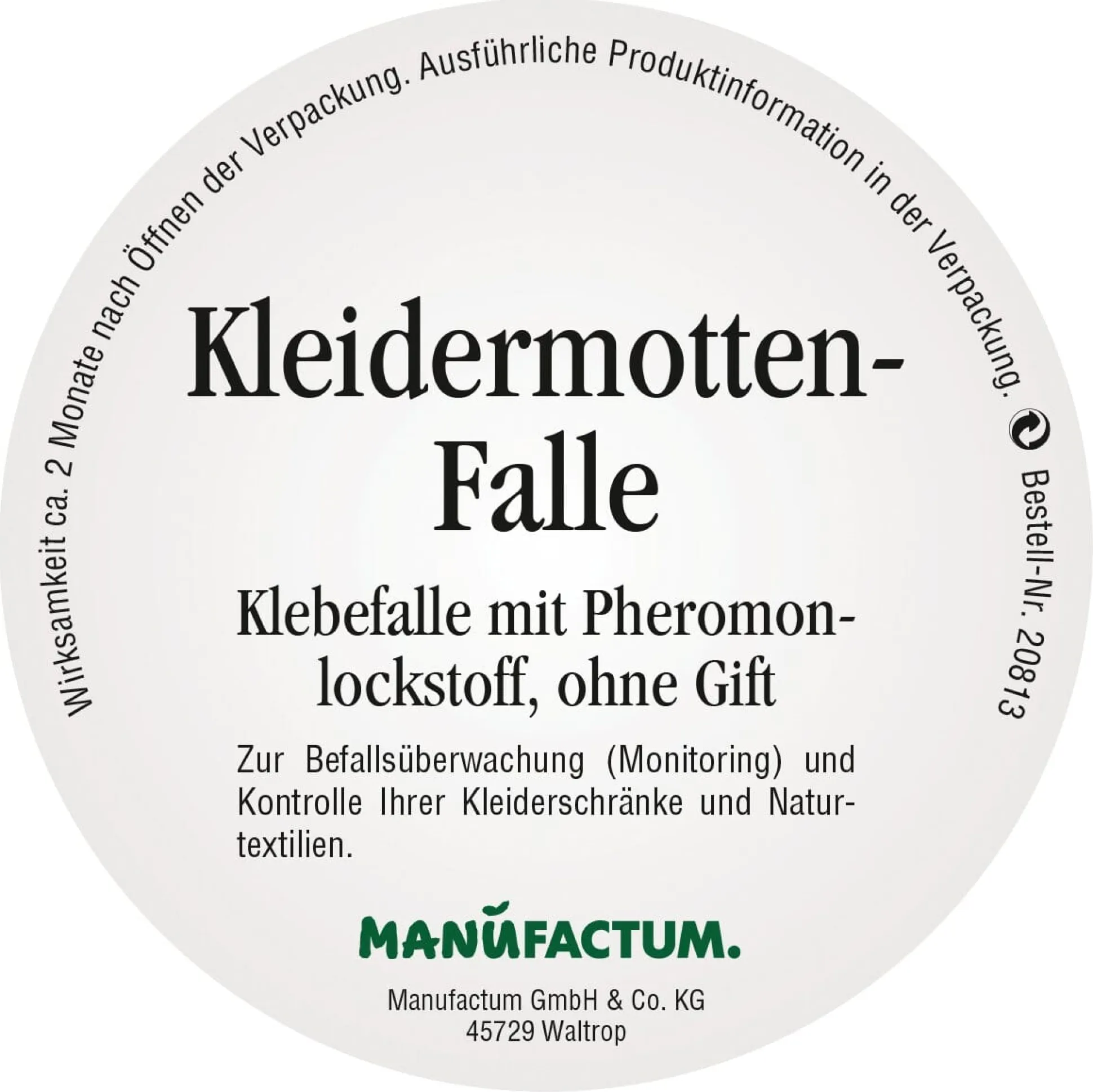 Kleidermotten-Falle