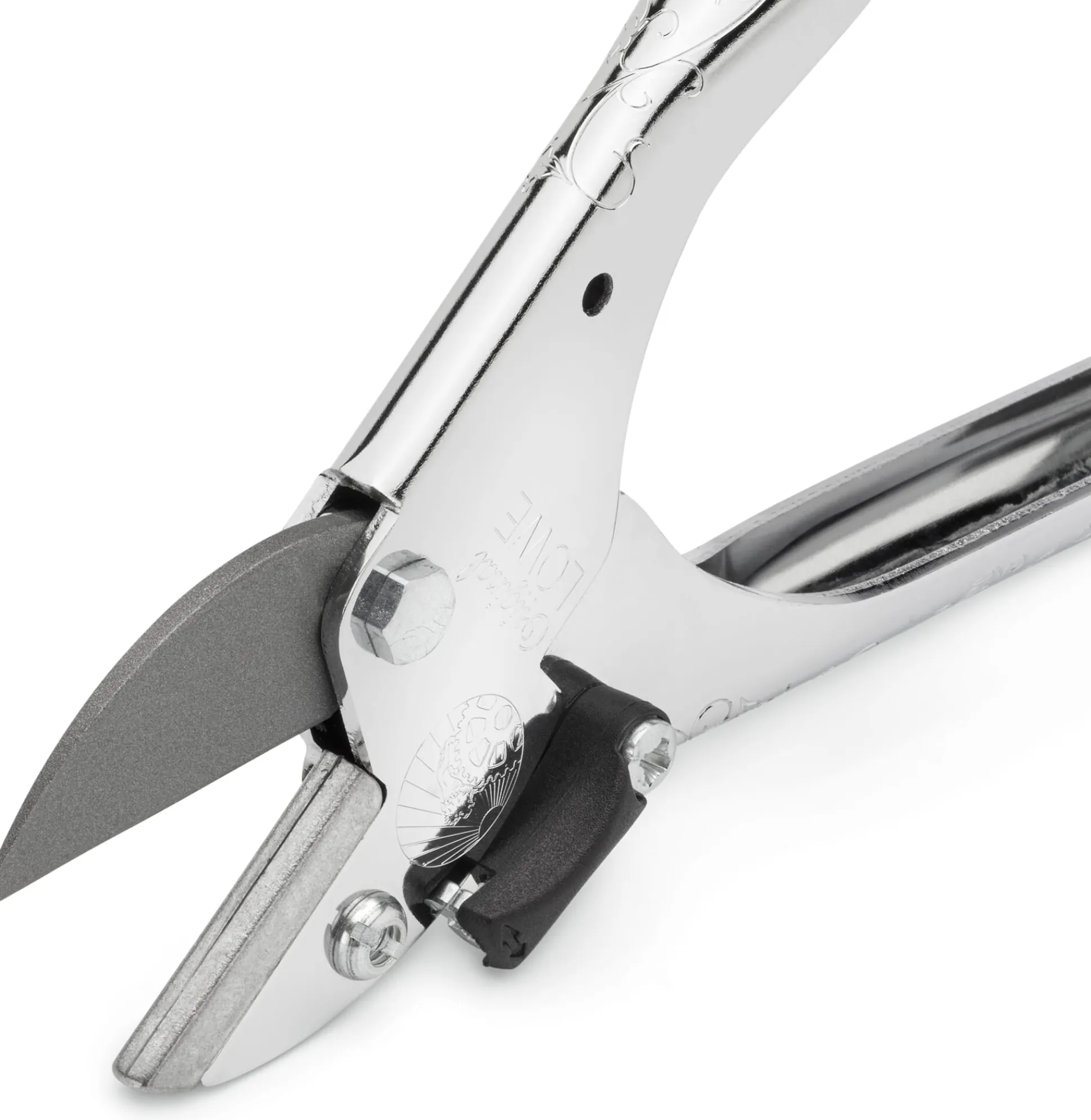 Löwe Ambossschere klein mit Lederholster