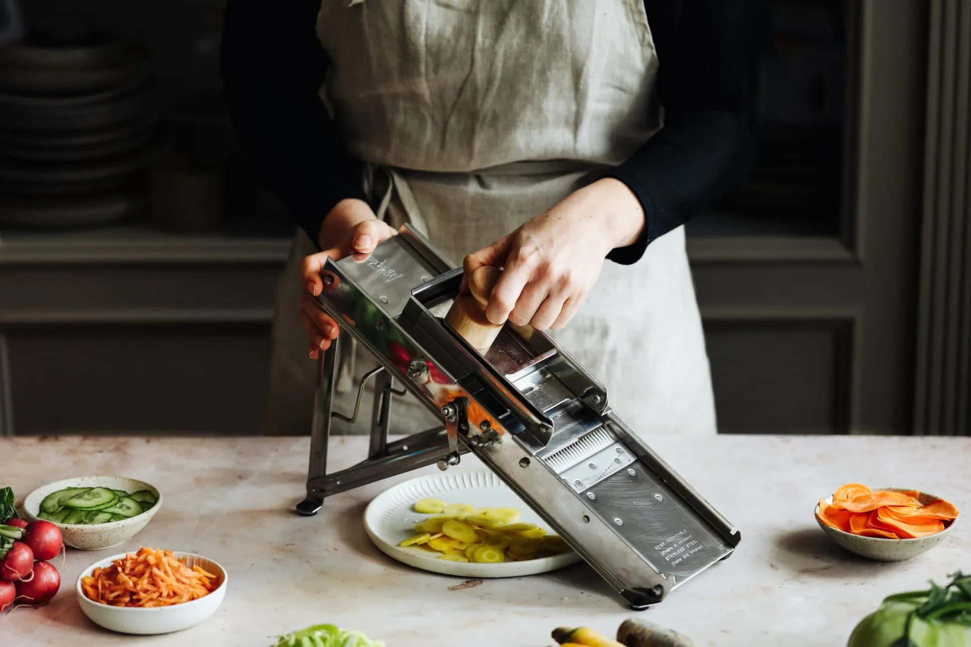 Mandoline Edelstahl
