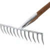 Manufactum Gartenrechen Edelstahl