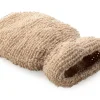 Massagehandschuh Flachs