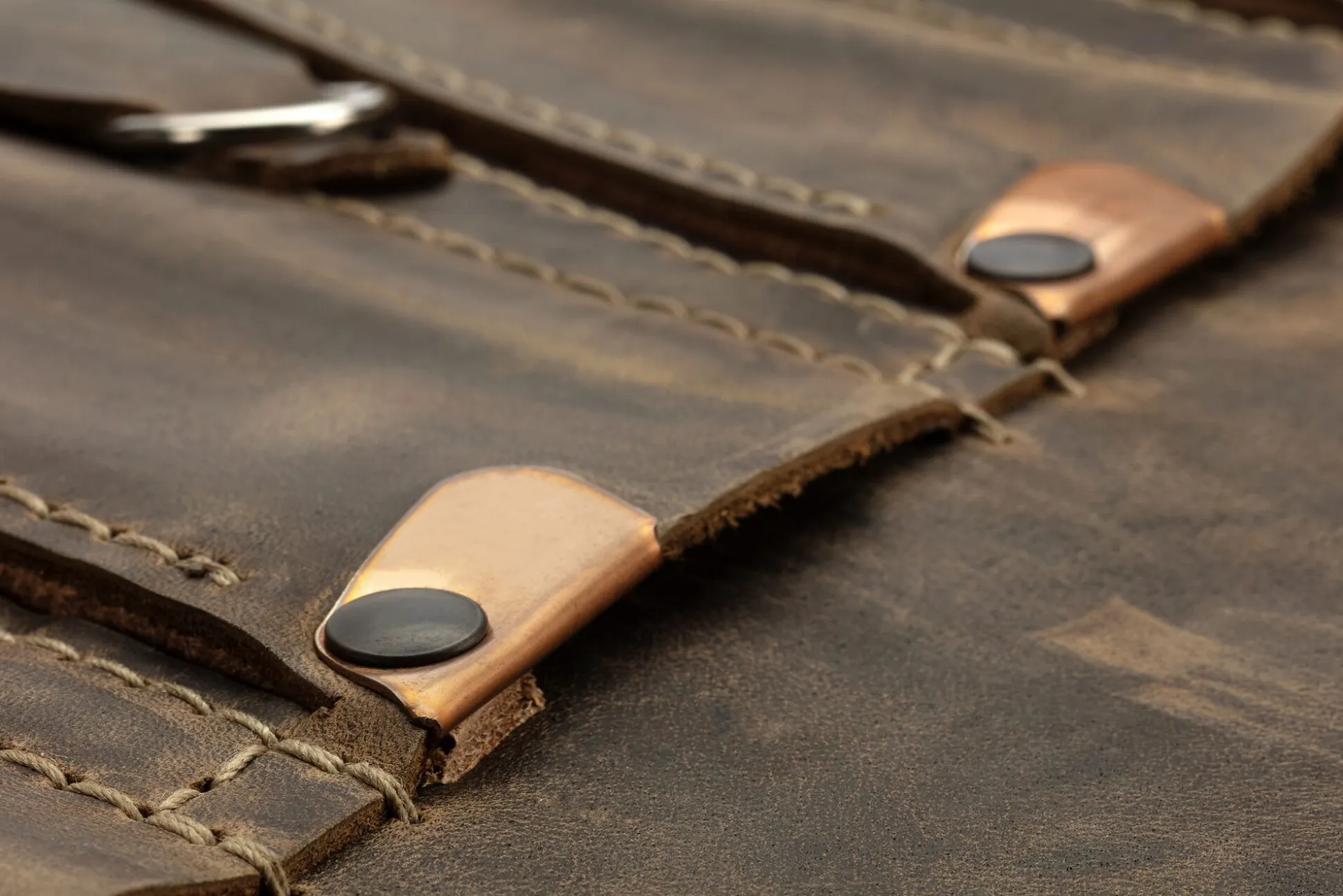 Messertasche Leder