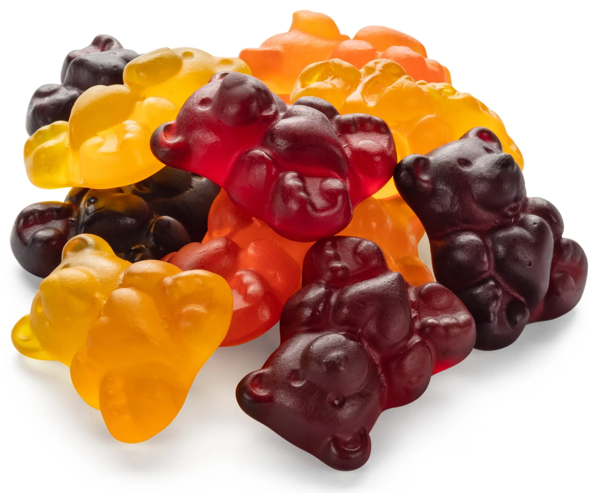 Multi-Fruchtsaftbären mit Ingweröl