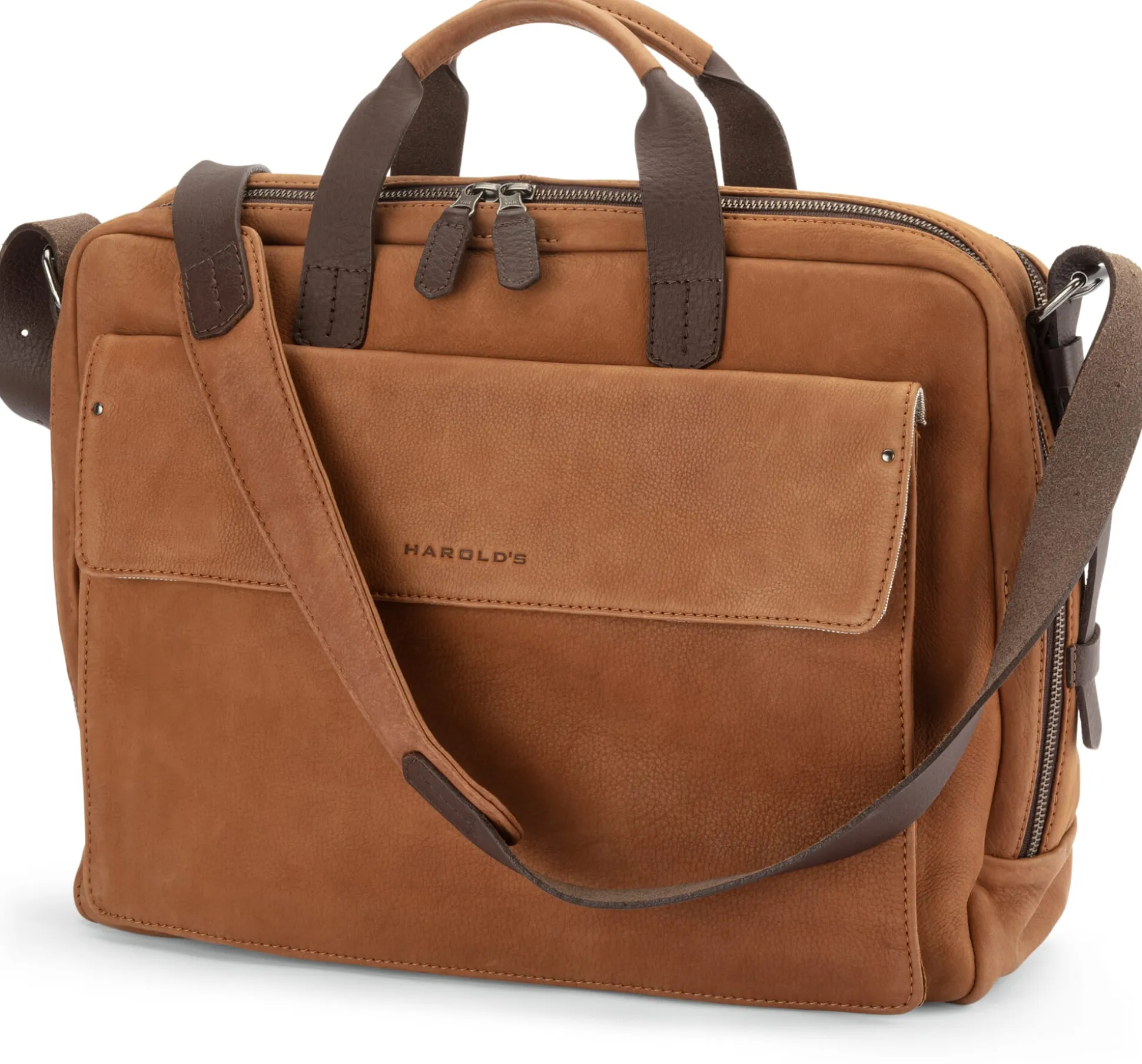 Notebook-Tasche, Cognac