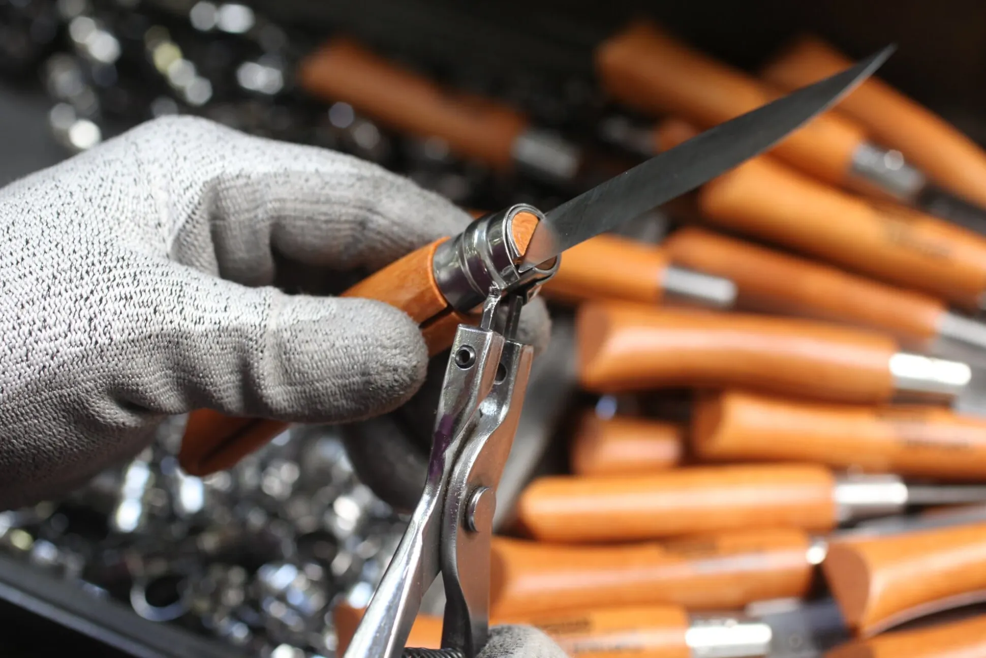 Opinel rostfrei Eichenholzgriff