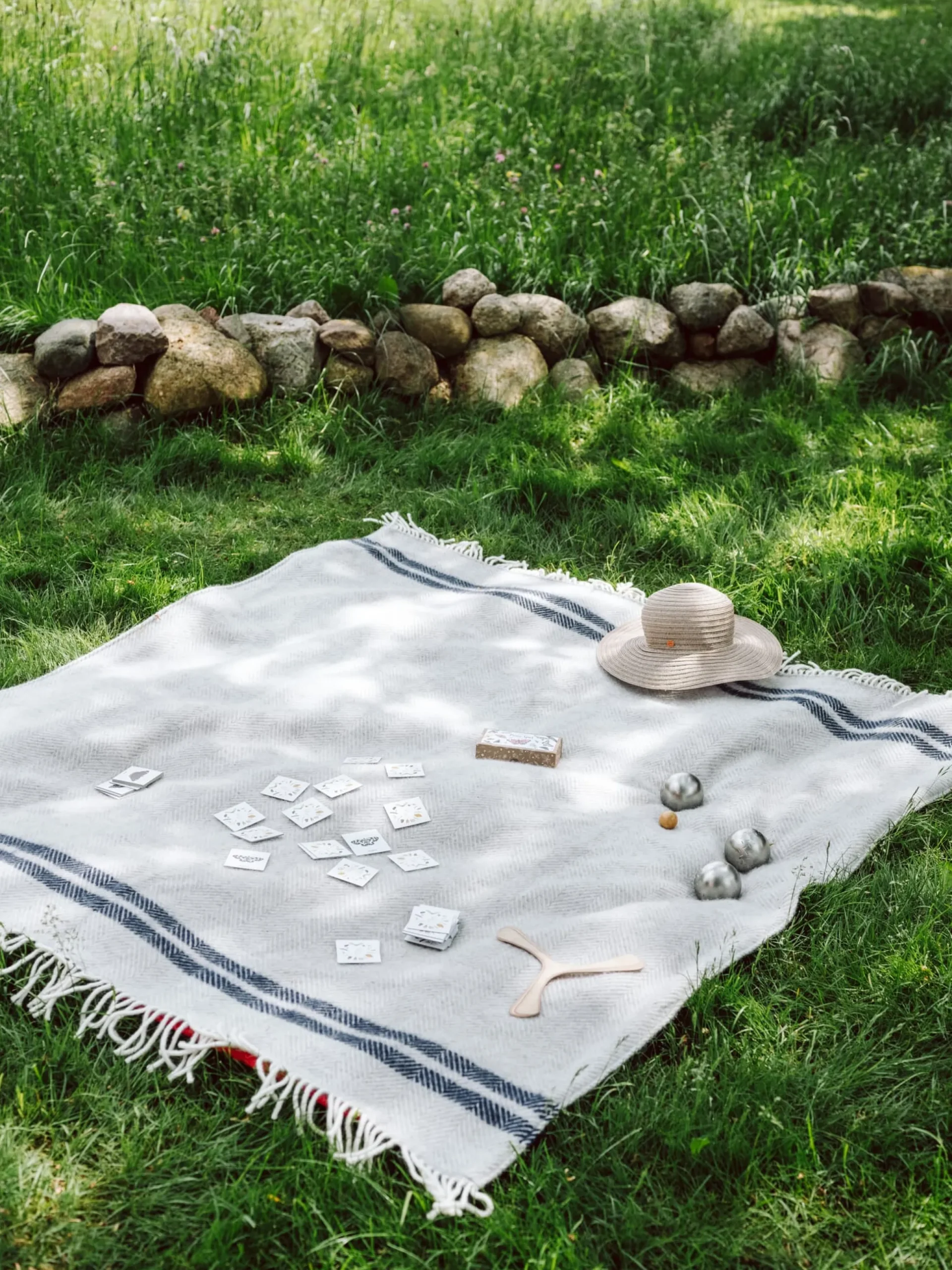Picknickdecke Blok