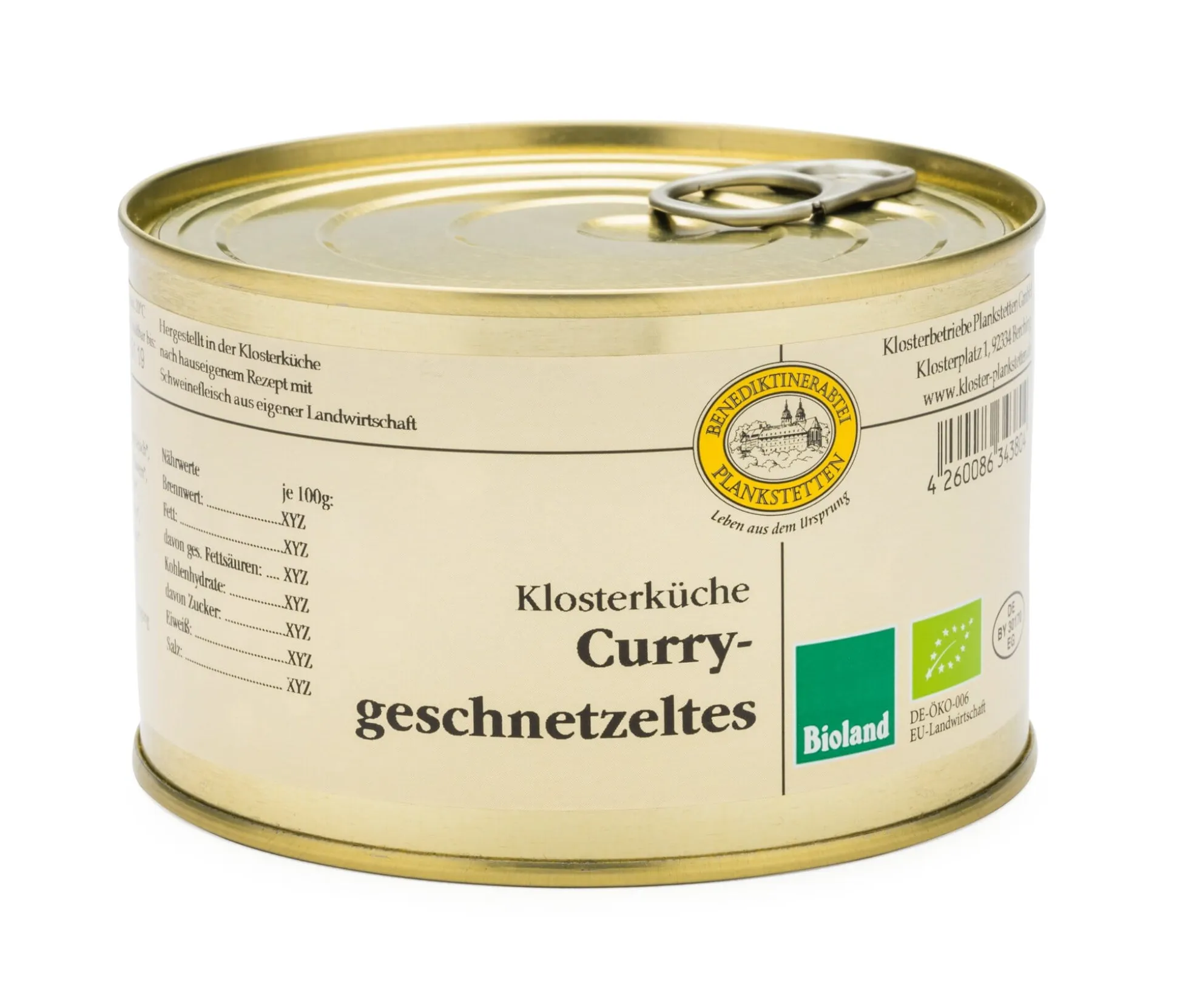 Plankstettener Bio-Currygeschnetzeltes