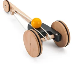 Rennauto Gummimotor