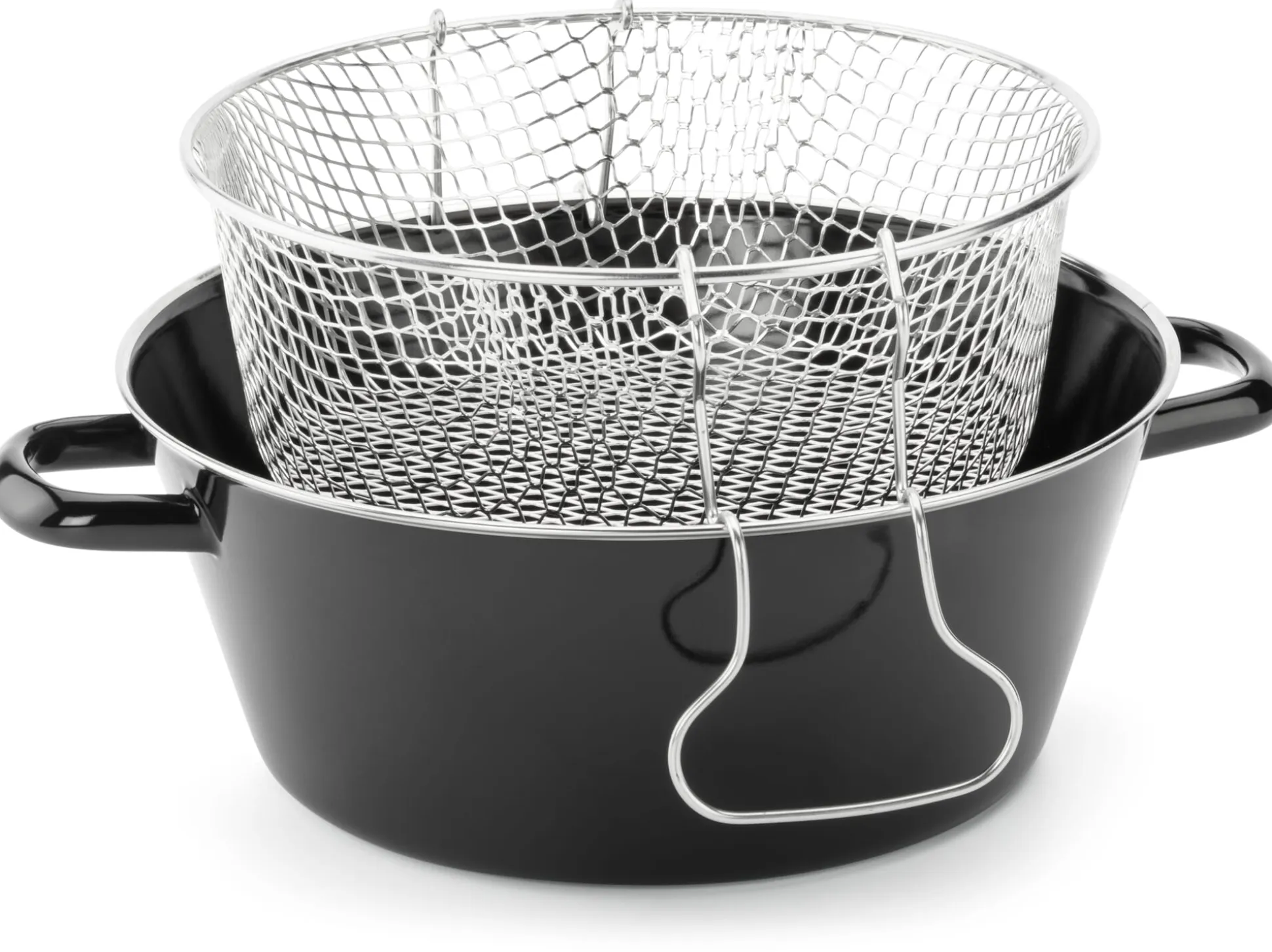 Riess Frittiertopf Emaille