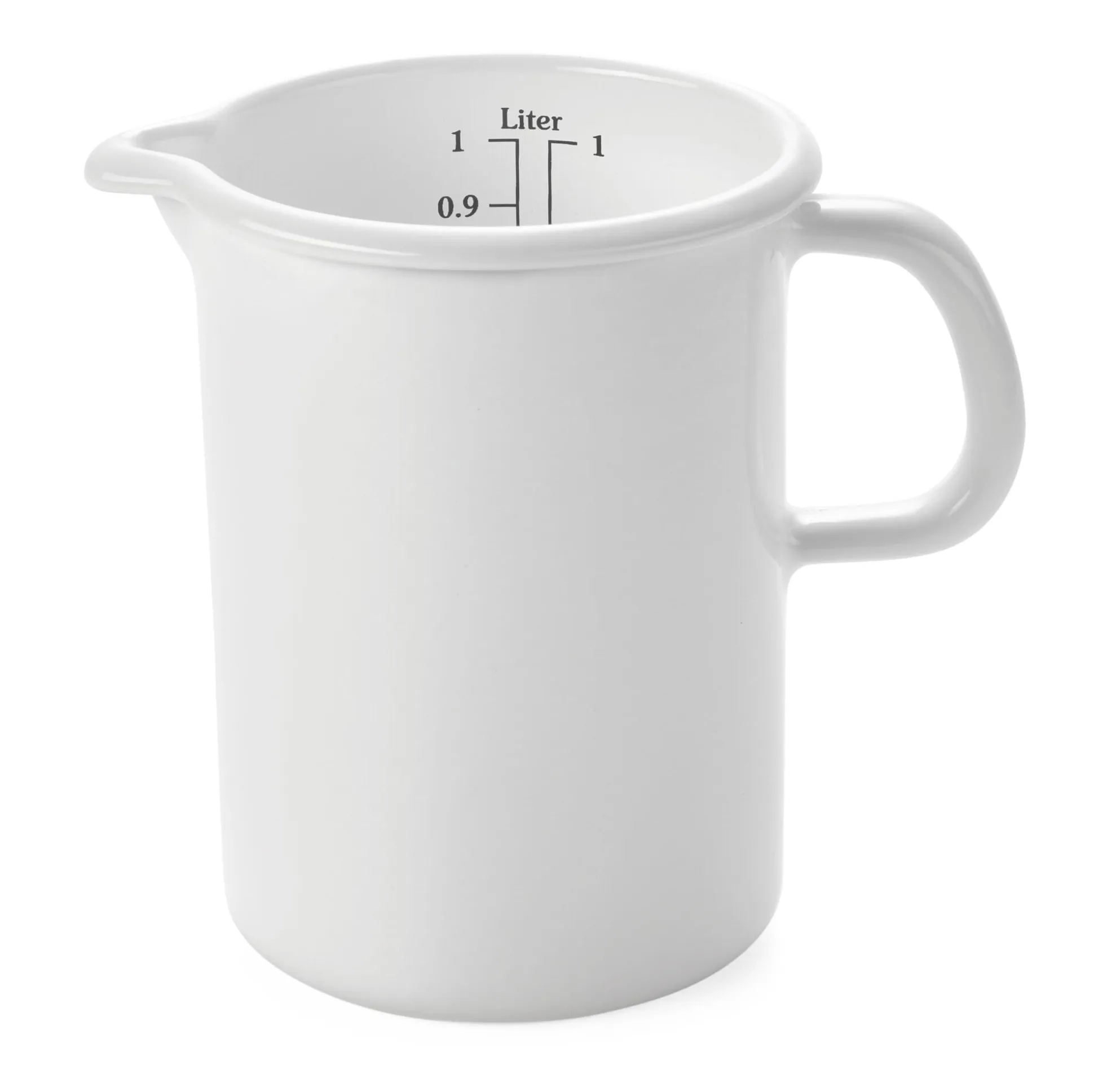 Riess Messbecher Emaille
