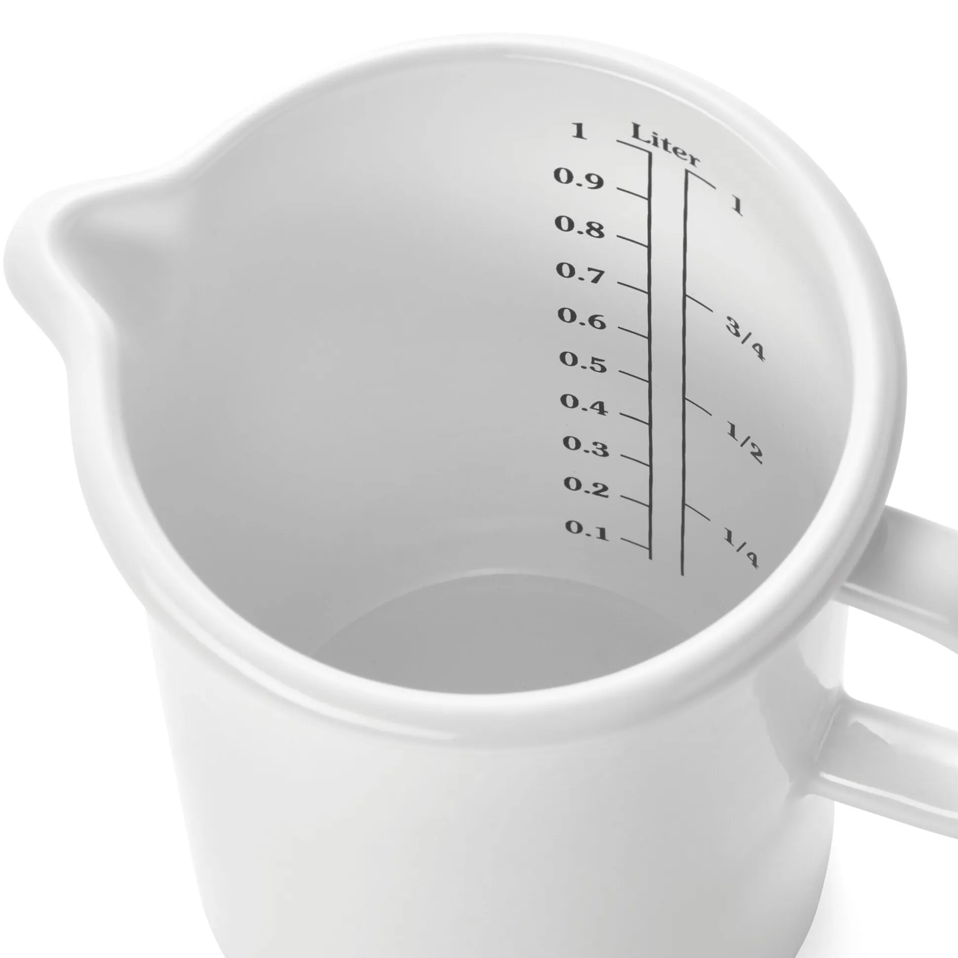 Riess Messbecher Emaille