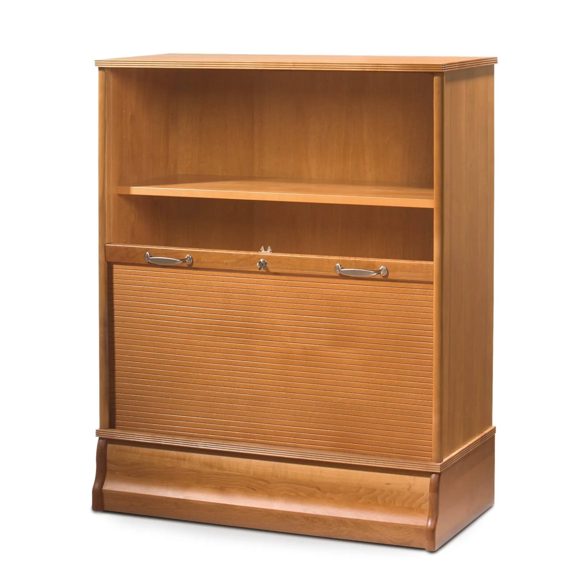 Rolladenschrank halbhoch mit 2 Fachböden