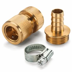 Schlauchkupplung Messing Goldschlange