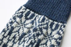 Socke Jacquard Schurwolle