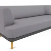 Sofa Linnea Schurwolle und Leder