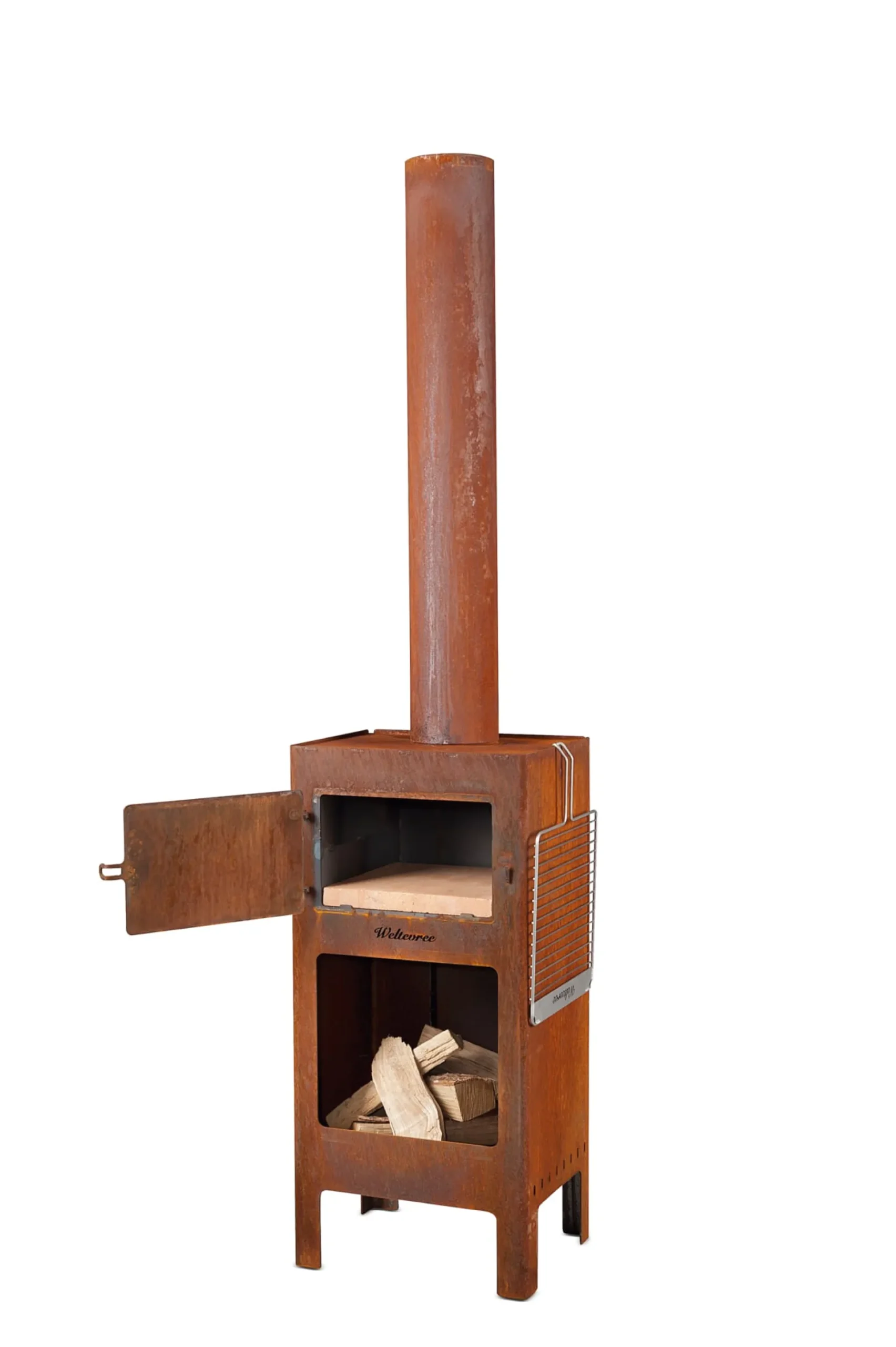 Stahlherd Outdooroven
