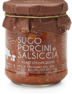 Sugo mit Steinpilzen und Salsiccia