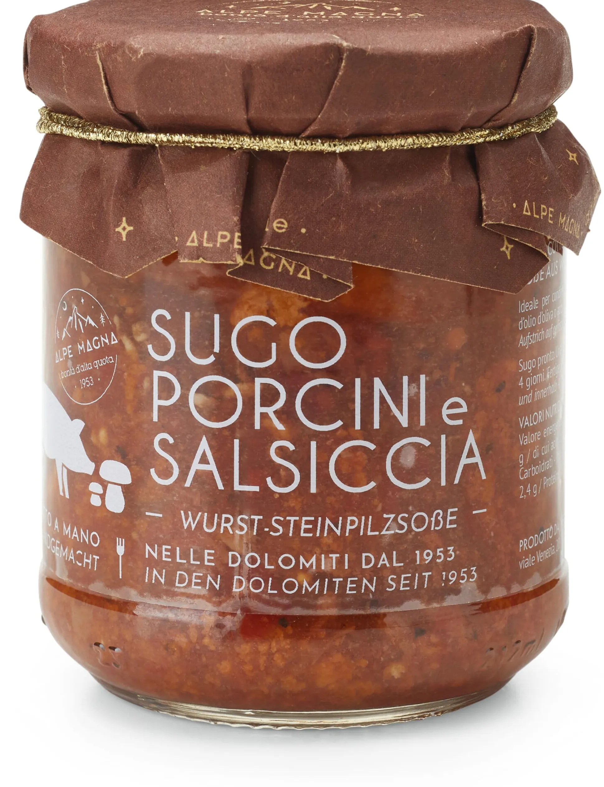 Sugo mit Steinpilzen und Salsiccia