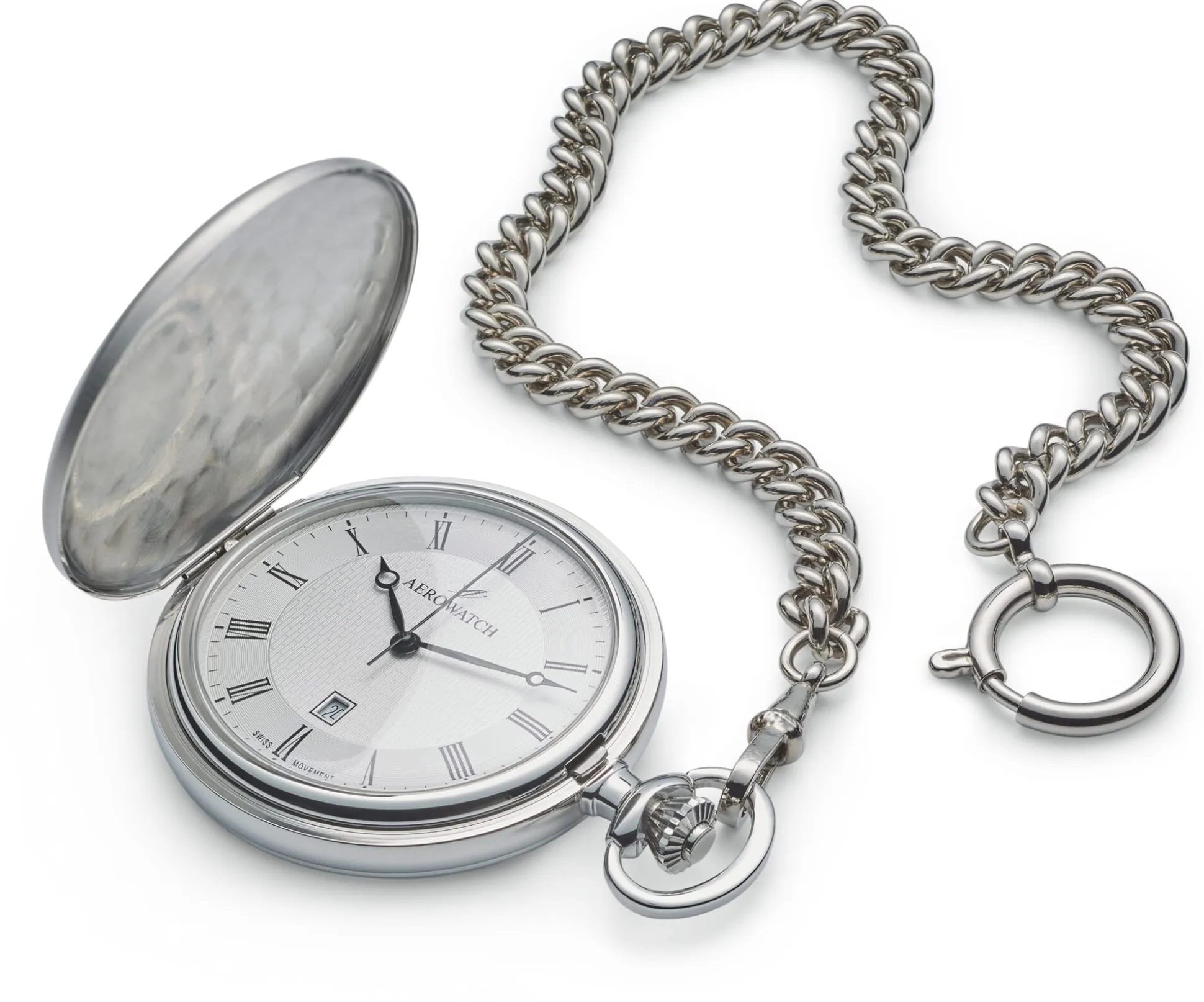 Taschenuhr Savonette Quarz
