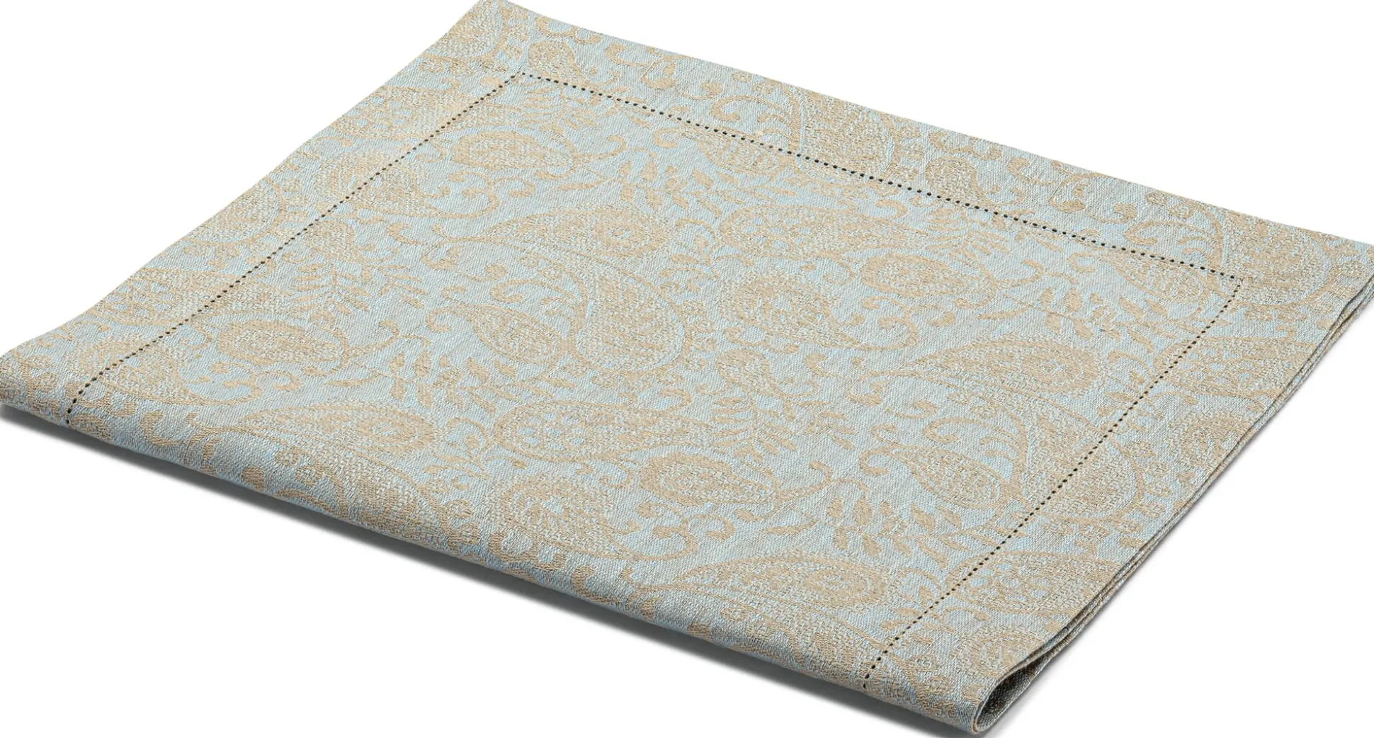 Tischläufer Jacquard Leinen