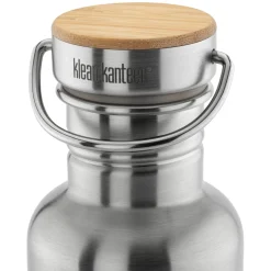 Trinkflasche Edelstahl matt