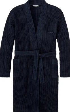 Unisex-Bademantel Waffelpiqué